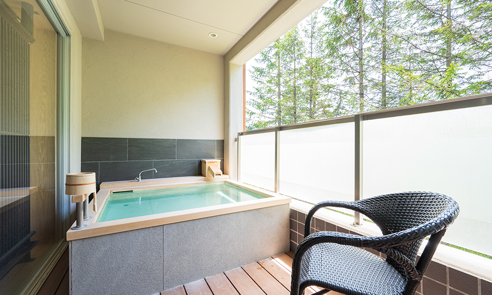 Open-air hot spring